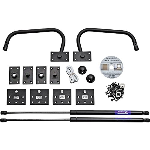 Full-size deluxe murphy bed kit, horizontal