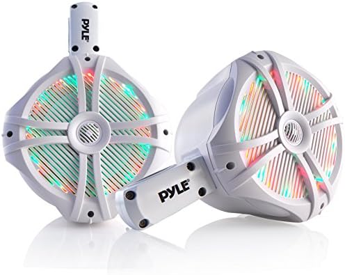 wakeboard tower speakers with led lights