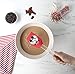 Disney Mickey Mouse Silicone Spatula - Cute Ear Design with Stripes and Clear Handle - 11 in