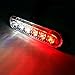 VSLED Universal 6-LED Red/White Light 16-Flashing Mode Car Truck Warning Caution Emergency Construction Strobe LED LightBar