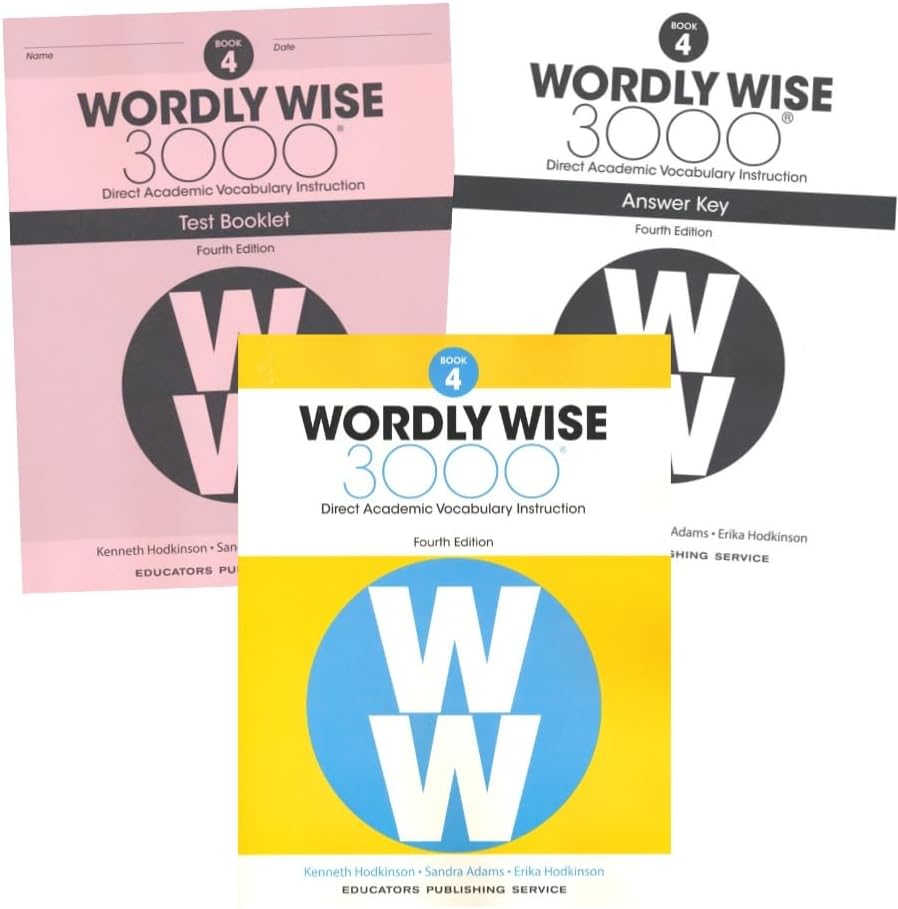 Wordly Wise 3000® 4th Edition Grade 9 SET - Student Book, Test