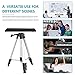 Neewer Aluminum Tripod Projector Stand, Adjustable Laptop Stand, Computer Stand with Plate and Carry Bag, Adjustable Height 18-47.6inches for Projectors/Laptops/Photography/DJ Equipment (Silver)thumb 3