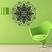 Wall Sticker, Fheaven Mandala Indian Flower Home Vinyl Mural Wall Decal Art Stickers for Bedroom,Living Room,Dining Room (Black)