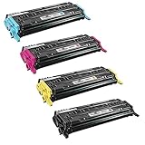 HP Toner Cartridge (ZNH-Q6000KCMY-02) (4 Pack Set)