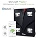 Aikoper Bluetooth Body Fat Scale Composition Analyzer with iOS and Android App Smart Wireless Digital Bathroom Weight, Body Fat Water, Muscle Mass, BMI, BMR and Bone Mass