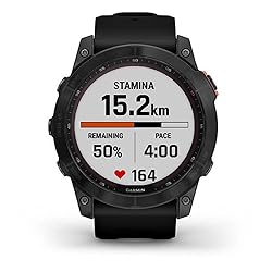 Garmin Fenix 7X Solar Multisport GPS Watch, Slate