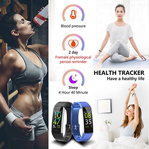 Mgaolo Fitness Tracker,Waterproof Activity Tracker with Blood Pressure