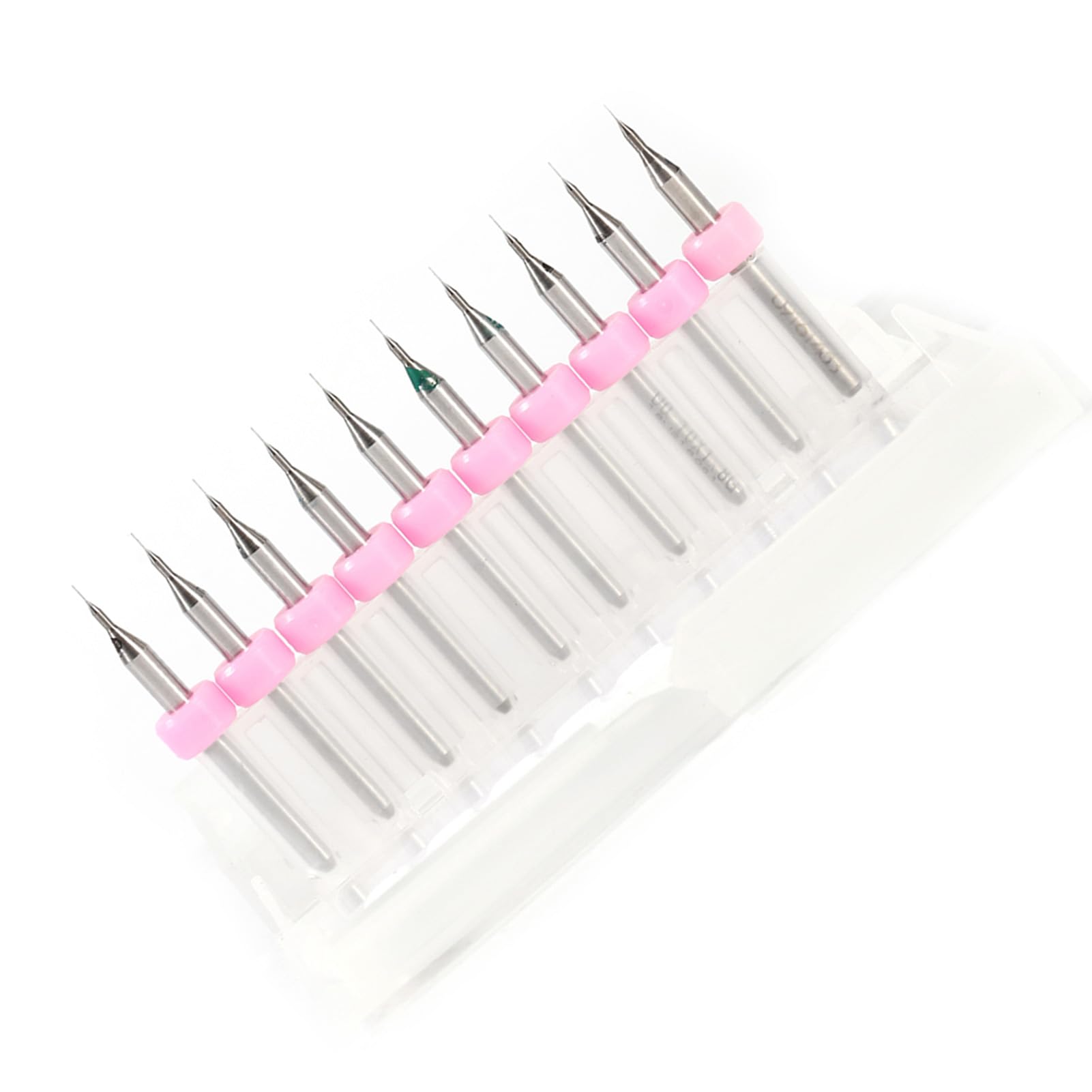 FTVOGUE 10Pcs Carbide Micro Drill Bits Hole Drilling Tool for PCB Board Circuit Board