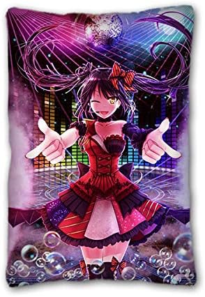 Zajnkkn デート ア ライブ 時崎狂三 枕カバー 可愛い クッション ソファー 車用 43cm 63cm インテリア 抱き枕カバー B0b4zwc1 1 400円