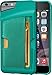 Smartish iPhone 6 Plus/6s Plus Wallet Case - Wallet Slayer Vol. 2 [Slim Protective Kickstand] Credit Card Holder for Apple iPhone 6s Plus/6 Plus (Silk) - Pacific Green