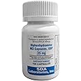 SDA LABORATORIES Diphenhydramine HCI Antihistamine 25 mg Capsules for Multi-Symptom Allergy Relief, Sleep Support and Cold Symptoms, 100 Count (1 Bottle)
