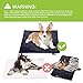 Pecute Pet Heating Pad, Dog Heating Pad with Chew Resistant Cord, Waterproof Layer, Warming Cat Heating Pad, Indoor Pet Heating Pads for Dogs Cats, Auto Temp Control with Washable Cover, 19.7