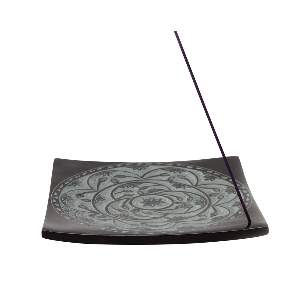 Bitto Sofstone incense stick holder MANDALA