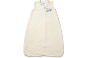MAGIC SLEEPSUIT Baby Merlin's Magic Dreamsack - Microfleece Wearable Blanket Baby Sleep Sack - Transition Sleep Sack for 6-12 Months Babies - Promotes Restful Sleep and Liberty of Movement - Cream