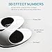 YESURPRISE 3D Frameless Wall Clock Modern Mute Large Mirror Surface DIY Room Home Office Decorations - Silver