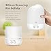 TaoTronics Essential Oil Diffuser, Aroma Diffusers with Touch Controls, Compact and Portable Design (Large 300ml Capacity, 6H Timer, Diffusers for Essential Oils, Waterless Shut-Off, 7 Colors LED)