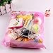 Geyou New 5pcs Medium Mini Soft Squishy Bread Toys Key (B)