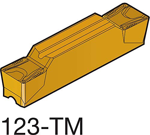 Sandvik Coromant Carbide Double Ended Parting Insert - N123K2-0600-0008-TM 1145