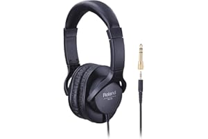 Roland RH-5 | Over-Ear, Closed-Back Monitor Headphones Performance | for Everyday Music Making & Audio Playback | Balanced To