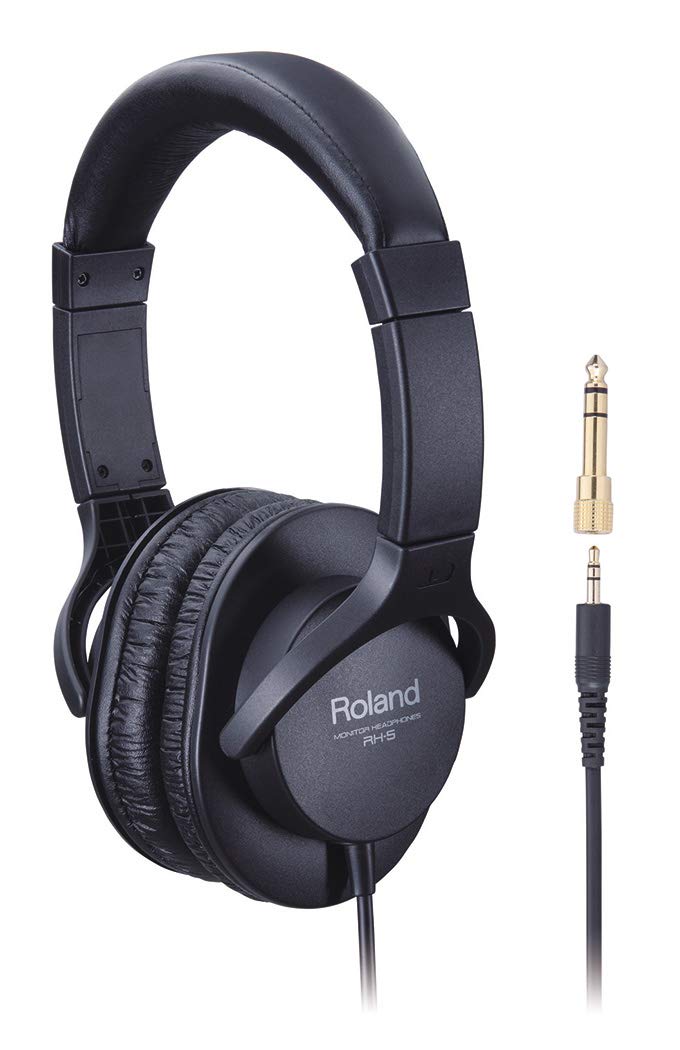 Photo 1 of Roland RH-5 | Over-Ear, Closed-Back Monitor Headphones Performance | for Everyday Music Making & Audio Playback | Balanced Tone | Comfortable & Lightweight | Conversion Plug Included