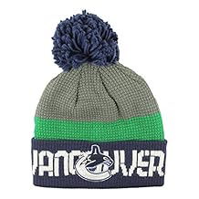 Vancouver Canucks Cuffed Pom Knit Toque