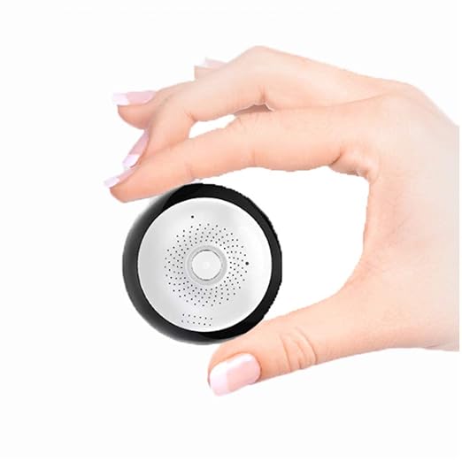 G&F Detector De Humo Oculto De La Cámara Espía De WiFi ...