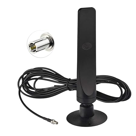 Eightwood 4G LTE Antenne TS9 Antenne 12dbi mit 300cm TS9 Verlängerung Kabel für LTE 4G Antenne 4G DTV 4G-Router WiFi Router M