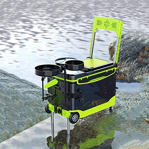 BYDBNR Angelkasten, Angeln Eimer Tragbarer Werkzeugkasten Zur Aufbewahrung Von Fischen Multi-Funktions-Fischerei-Box – Bild 5