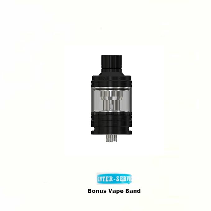 5 opinioni per Originale Eleaf Melo 4 D22 Tank Sub Atomizzatore (Nero) con banda Vape Extra