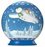 The Snoman Ravensburger 3d Puzzleball 54 Piece