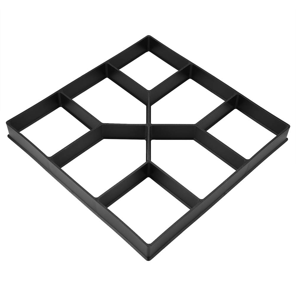 Ejoyous Paving Mould for Garden, Paving Pavement Path Maker Mold Patio Concrete Stone Path DIY Walk Path Way Maker Mould 15.75 X 15.75 Inch
