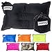 ONWEGO Camping Pillow/Small Inflatable Pillow- 20in x 12in, 10.5oz, Self Inflating Air Pillow, Lightweight - Best Gear for Outdoor Trips, Backpacking, Hiking, Beach, Travel, Motorcycle, Car