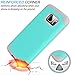 Tekcoo Galaxy S7 Case, [Tbaron Series] [Turquoise/Grey] Shock Absorbing Hybrid Rubber Plastic Impact Defender Rugged Slim Hard Case Cover Shell for Samsung Galaxy S7 S VII G930 GS7 All Carriers
