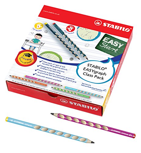 STABILO UK/321-2HB/48-2 Easy Graph Handwriting Pencil (Pack of 48)