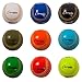 Champion Sports Weighted Training Baseball Set - Rubber Cork Core - Leather Cover - Set of 9 Balls - Graduated Weights - 4 to 12 oz - 9 Inch Diameter