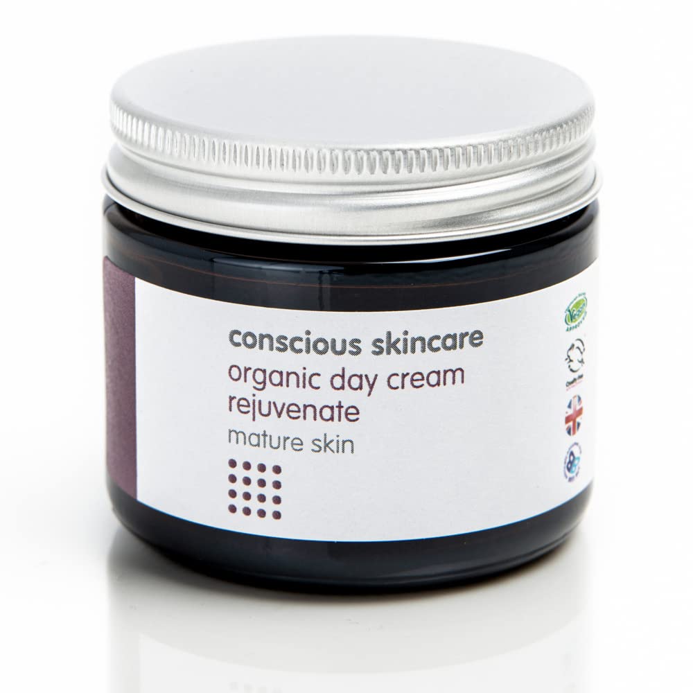 Rejuvenate Day Cream by Conscious Skincare | Natural & Organic | Anti Aging | Waterless | Vegan & Cruelty Free | 60ml