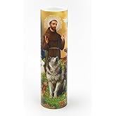 THE SAINTS COLLECTION St Francis Flameless LED Candle