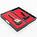 Odoria 1/12 Miniature Electric Guitar Dollhouse Musical Instruments Accessories, Black