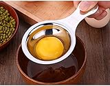 SSGP Stainless Steel Egg White Yolk Filter Separator Cooking Tool Dishwasher Safe Chef Favorite Kitchen Gadget
