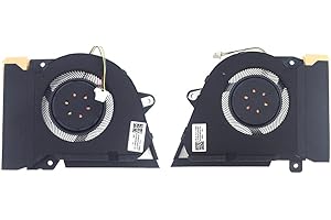 LAOKOEN New Replacement Cooling Fans for ASUS ROG Zephyrus G14 GA401I GA401IV Laptop Series (4-Pin 4-Wire) 13NR03F0AP0101 DFSCK22105182H FMBB 13NR03F0AP0301 DFSCK22115181H FMBC 12V 1A Fan