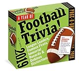 A Year of Football Trivia! Page-A-Day Calendar 2019 by
