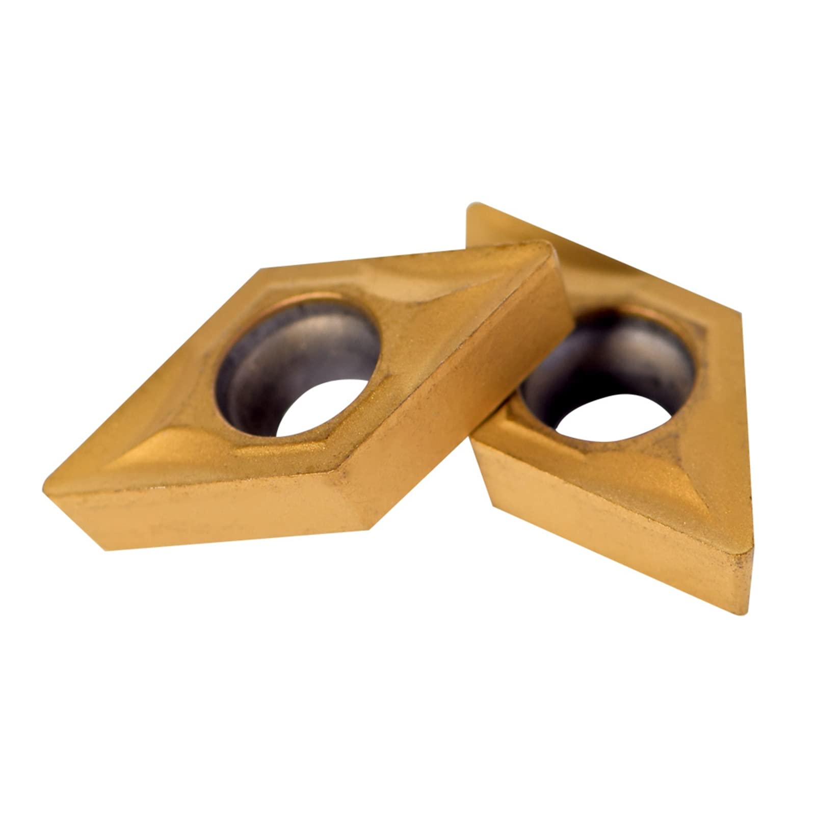 10pcs Golden CNC Carbide Inserts Milling Cutting Blades Turning Inserts for Processing Steel Stainless Steel