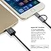 Segawoot Apple MFi Certified Lightning Connector and Micro USB Nylon Braided Charging/SYNC Cable for iPhones iPads Samsung Galaxy S6, S5 and other micro USB enable devices,1.2 Meter, Black