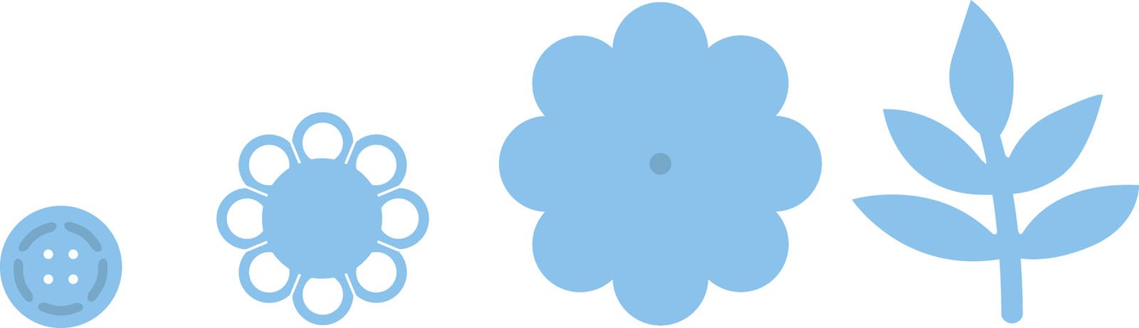 Marianne Design Creatables Die, Flower Button Assembly