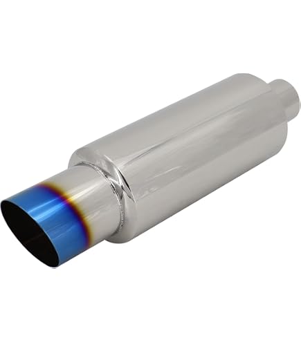 Universal Muffler 2 Inch High Flow Universal Performance Muffler ...