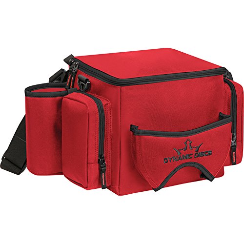 Dynamic Discs Soldier Cooler Disc Golf Bag (Red) - Thumbnail 2