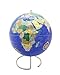 Bullseye Office Magnetic World Globe (Blue)