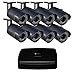 Q-See Surveillance System QC918-8Y6-2 8-Channel HD Analog DVR with 2TB Hard Drive, 8-1080p Security Cameras (Black)