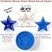 Stardust Micas Pigment Powder Cosmetic Grade Colorant for Makeup, Soap Making, Epoxy Resin, DIY Crafting Projects, Bright True Colors Stable Mica Batch Consistency (36 Gram Jar, Cosmic Blue)