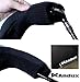 Andux Golf Hybrid Club Head Covers Set Of 4 Interchangeable No. Tag MT/HY06 (Black/silver)
